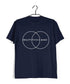 Nerd Physics VENN - REALITY MAGIC PHYSICS Custom Printed Graphic Design T-Shirt for Men